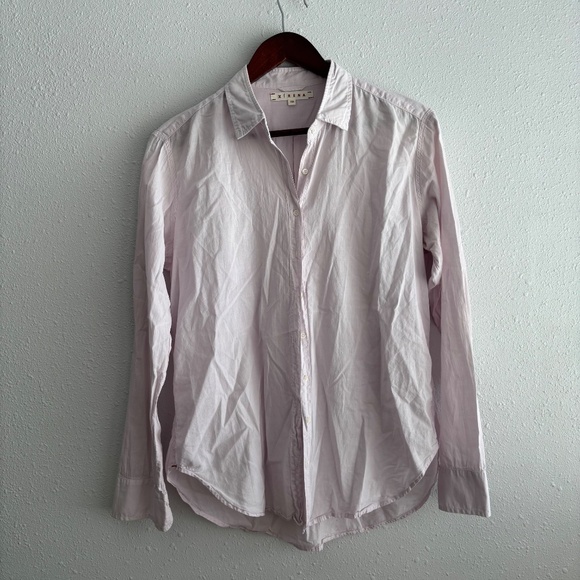 Xirena 100% Cotton Pale Lavender Button Down Shirt - Picture 1 of 5